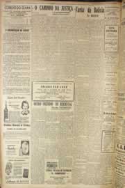 Página do jornal Correio do Ceará de fevereiro de 1947