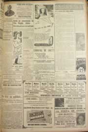 Página do jornal Correio do Ceará de fevereiro de 1947