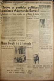 Página do jornal Correio do Ceará de março de 1947