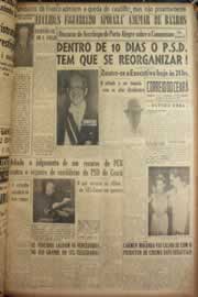 Página do jornal Correio do Ceará de março de 1947