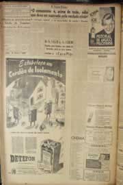 Página do jornal Correio do Ceará de março de 1947