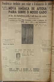 Página do jornal Correio do Ceará de março de 1947