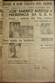 Página do jornal Correio do Ceará de março de 1947
