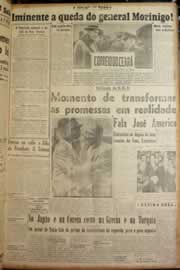 Página do jornal Correio do Ceará de março de 1947