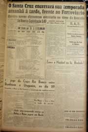 Página do jornal Correio do Ceará de março de 1947