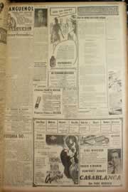 Página do jornal Correio do Ceará de março de 1947