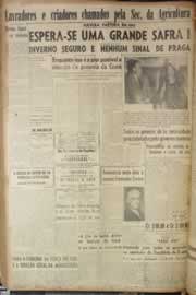 Página do jornal Correio do Ceará de março de 1947