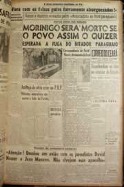 Página do jornal Correio do Ceará de março de 1947