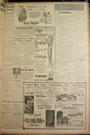 Página do jornal Correio do Ceará de março de 1947