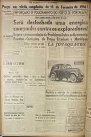Página do jornal Correio do Ceará de março de 1947