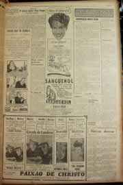 Página do jornal Correio do Ceará de março de 1947