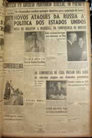 Página do jornal Correio do Ceará de abril de 1947