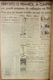 Página do jornal Correio do Ceará de abril de 1947