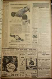 Página do jornal Correio do Ceará de abril de 1947