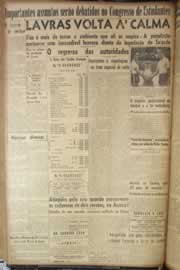 Página do jornal Correio do Ceará de abril de 1947