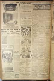 Página do jornal Correio do Ceará de abril de 1947