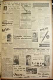 Página do jornal Correio do Ceará de abril de 1947