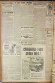 Página do jornal Correio do Ceará de abril de 1947