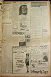 Página do jornal Correio do Ceará de abril de 1947
