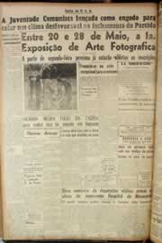 Página do jornal Correio do Ceará de abril de 1947