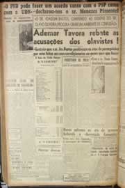 Página do jornal Correio do Ceará de abril de 1947