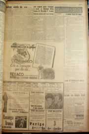 Página do jornal Correio do Ceará de abril de 1947