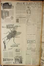 Página do jornal Correio do Ceará de abril de 1947