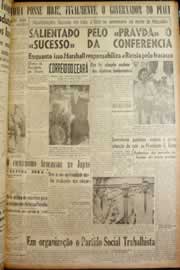 Página do jornal Correio do Ceará de abril de 1947