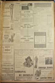 Página do jornal Correio do Ceará de maio de 1947
