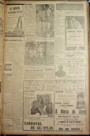 Página do jornal Correio do Ceará de maio de 1947