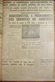 Página do jornal Correio do Ceará de maio de 1947