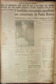 Página do jornal Correio do Ceará de maio de 1947