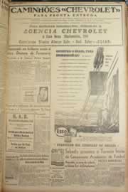 Página do jornal Correio do Ceará de maio de 1947