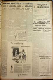Página do jornal Correio do Ceará de maio de 1947