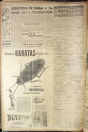 Página do jornal Correio do Ceará de maio de 1947