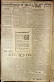 Página do jornal Correio do Ceará de maio de 1947