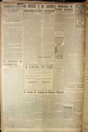 Página do jornal Correio do Ceará de maio de 1947