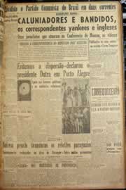 Página do jornal Correio do Ceará de maio de 1947
