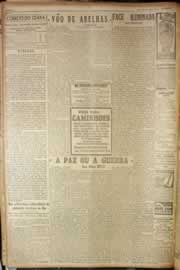 Página do jornal Correio do Ceará de maio de 1947