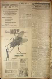 Página do jornal Correio do Ceará de maio de 1947