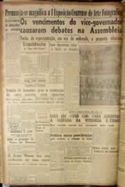 Página do jornal Correio do Ceará de junho de 1947
