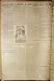 Página do jornal Correio do Ceará de junho de 1947