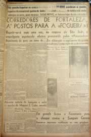 Página do jornal Correio do Ceará de junho de 1947