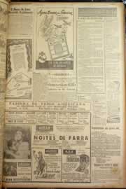 Página do jornal Correio do Ceará de junho de 1947
