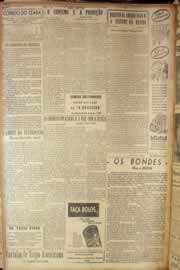 Página do jornal Correio do Ceará de junho de 1947