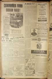 Página do jornal Correio do Ceará de junho de 1947