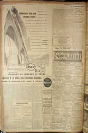 Página do jornal Correio do Ceará de junho de 1947