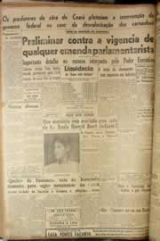 Página do jornal Correio do Ceará de junho de 1947