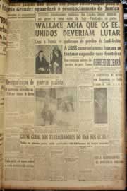 Página do jornal Correio do Ceará de junho de 1947