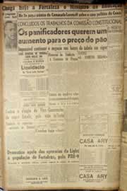 Página do jornal Correio do Ceará de junho de 1947